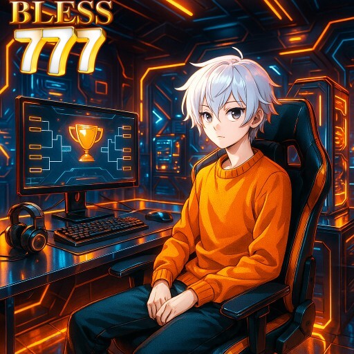 Imagem promocional da BLESS777 destacando a plataforma e seus benefícios